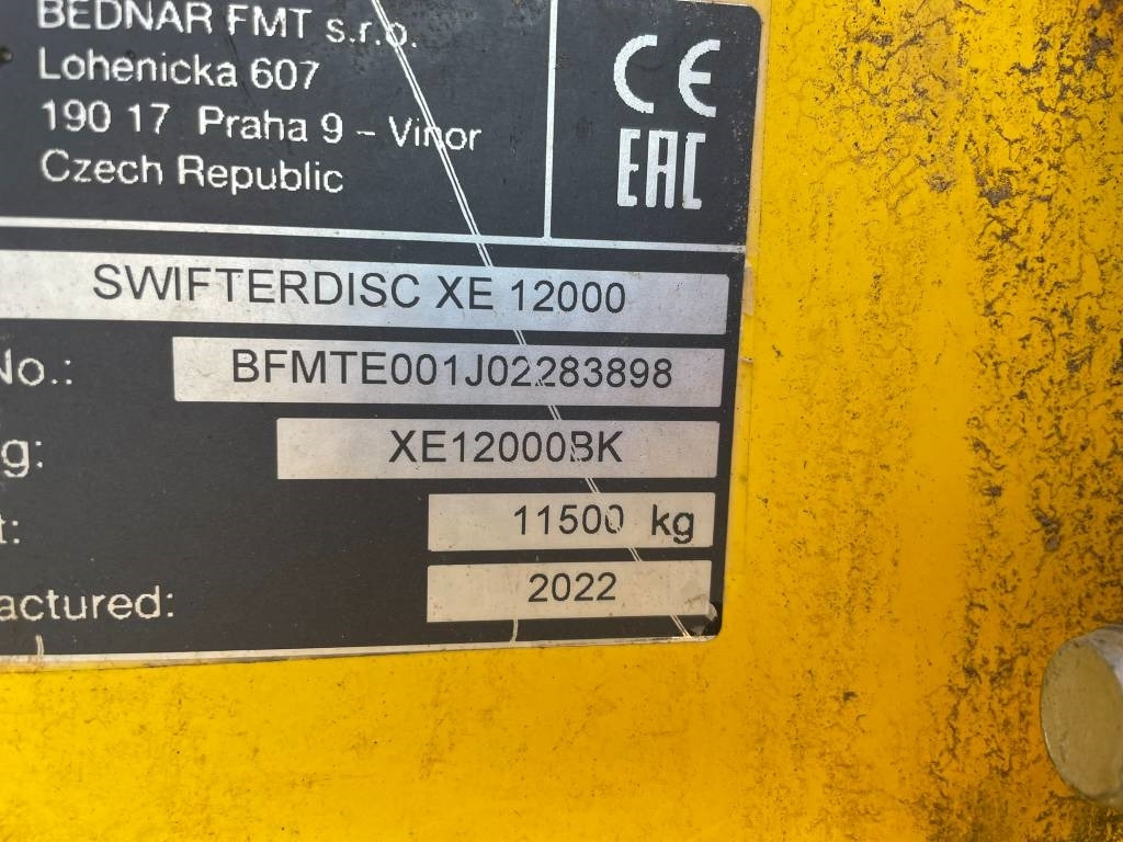 Bednar SwifterDisc 12000 - Tanjirača: slika 3 Bednar SwifterDisc 12000 - Tanjirača: slika 3