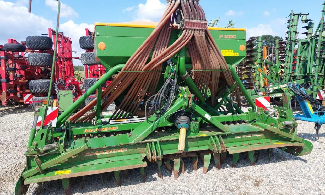 Amazone AD-P 403 / KG 4000 Super - Kombinovana mašina za setvu: slika 1 Amazone AD-P 403 / KG 4000 Super - Kombinovana mašina za setvu: slika 1
