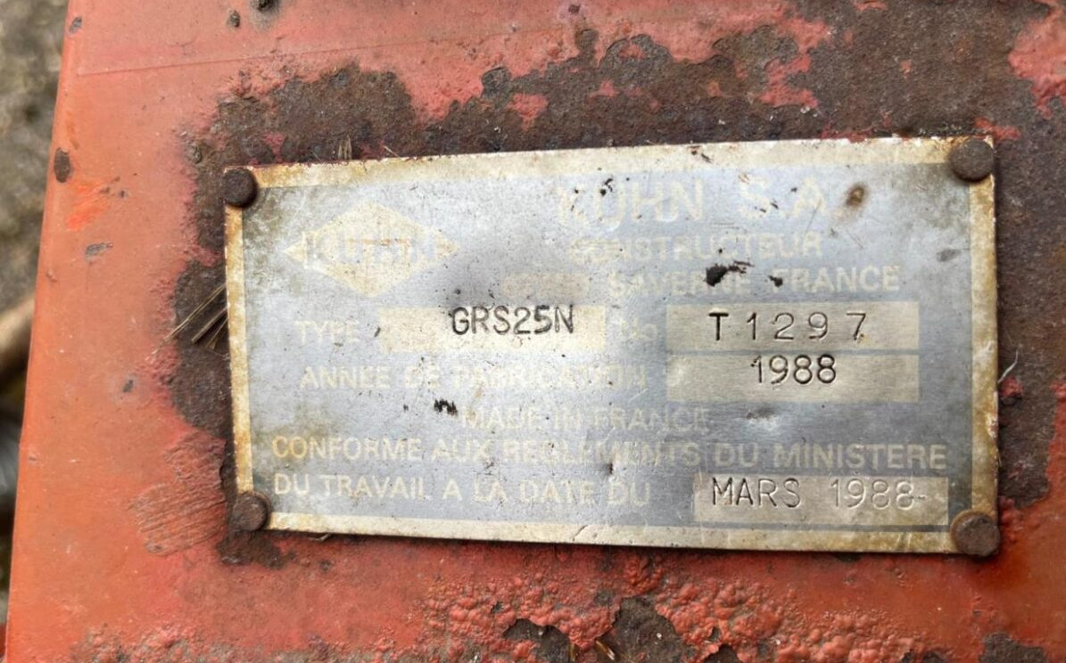 Kuhn GSR 25 N - Prevrtač/ Grabuljač: slika 4 Kuhn GSR 25 N - Prevrtač/ Grabuljač: slika 4