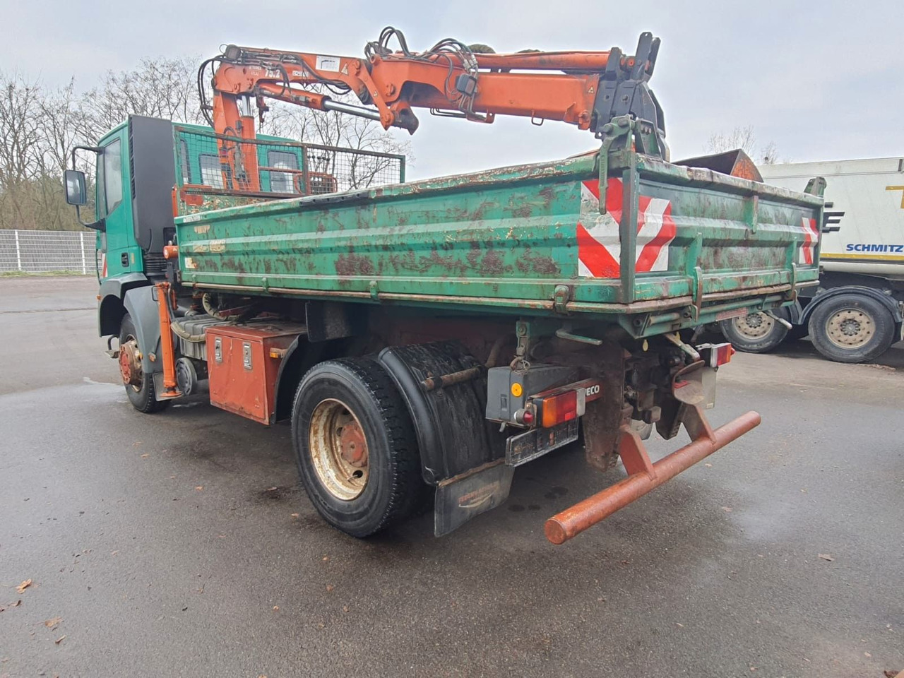 Iveco ML140E18 Dreiseitenkipper 4x4 mit Kran+Greifere - Istovarivač: slika 3 Iveco ML140E18 Dreiseitenkipper 4x4 mit Kran+Greifere - Istovarivač: slika 3