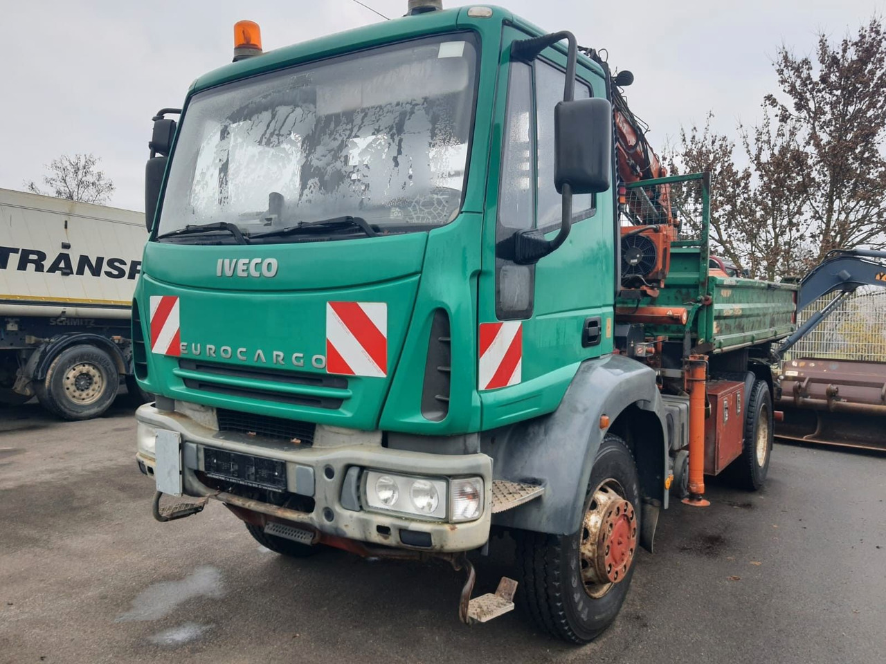 Iveco ML140E18 Dreiseitenkipper 4x4 mit Kran+Greifere - Istovarivač: slika 1 Iveco ML140E18 Dreiseitenkipper 4x4 mit Kran+Greifere - Istovarivač: slika 1