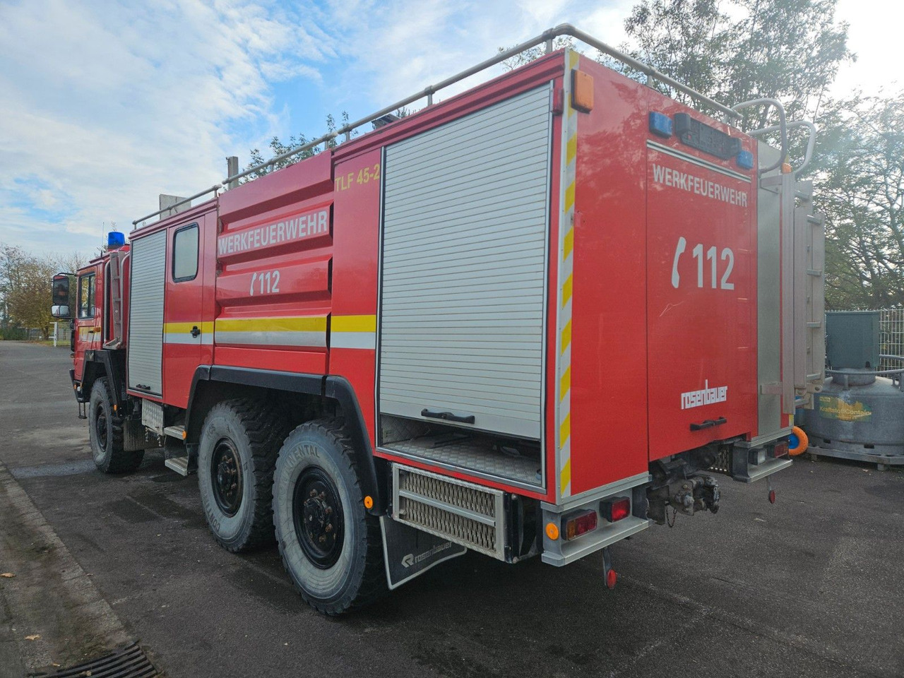 MAN KAT 6x6 Tanklöschfahrzeug - Kamion cisterna: slika 4 MAN KAT 6x6 Tanklöschfahrzeug - Kamion cisterna: slika 4