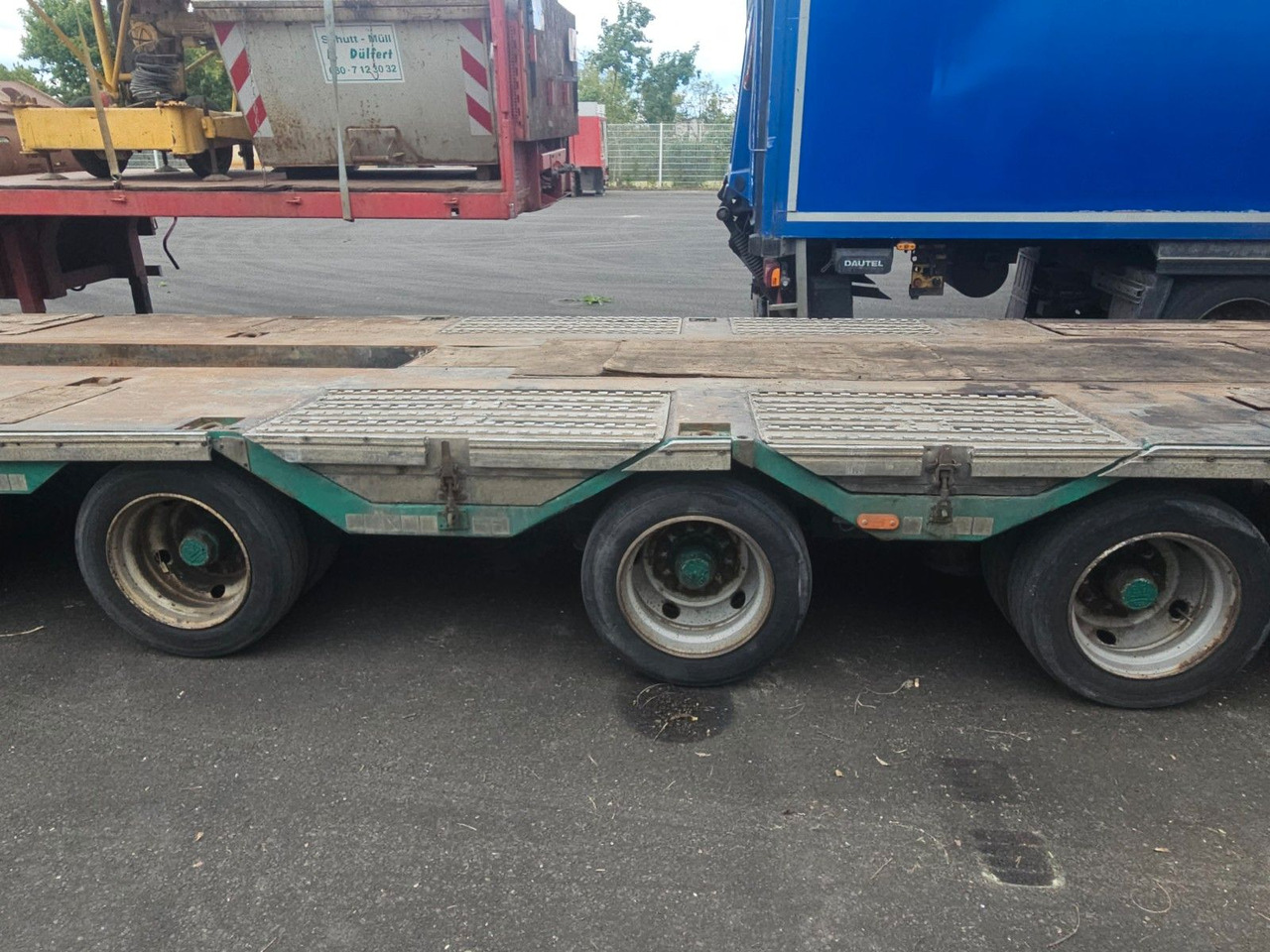 Meusburger MPG-4 Tieflader mit Radmulden 39.5t - Niska poluprikolica za prevoz: slika 5 Meusburger MPG-4 Tieflader mit Radmulden 39.5t - Niska poluprikolica za prevoz: slika 5