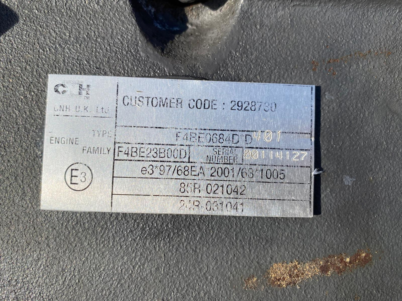 CNH Iveco F4BE 0684D aus Case WX 165 - Motor za Građevinska mašina: slika 3 CNH Iveco F4BE 0684D aus Case WX 165 - Motor za Građevinska mašina: slika 3