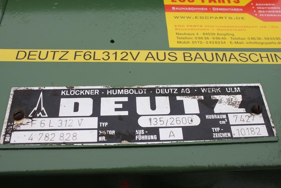 Deutz F6L312V - Motor za Građevinska mašina: slika 3 Deutz F6L312V - Motor za Građevinska mašina: slika 3