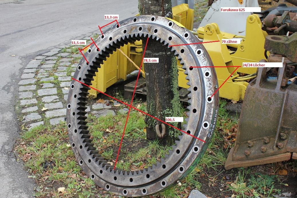 Furukawa 625 - Pokretni prsten za Građevinska mašina: slika 3 Furukawa 625 - Pokretni prsten za Građevinska mašina: slika 3