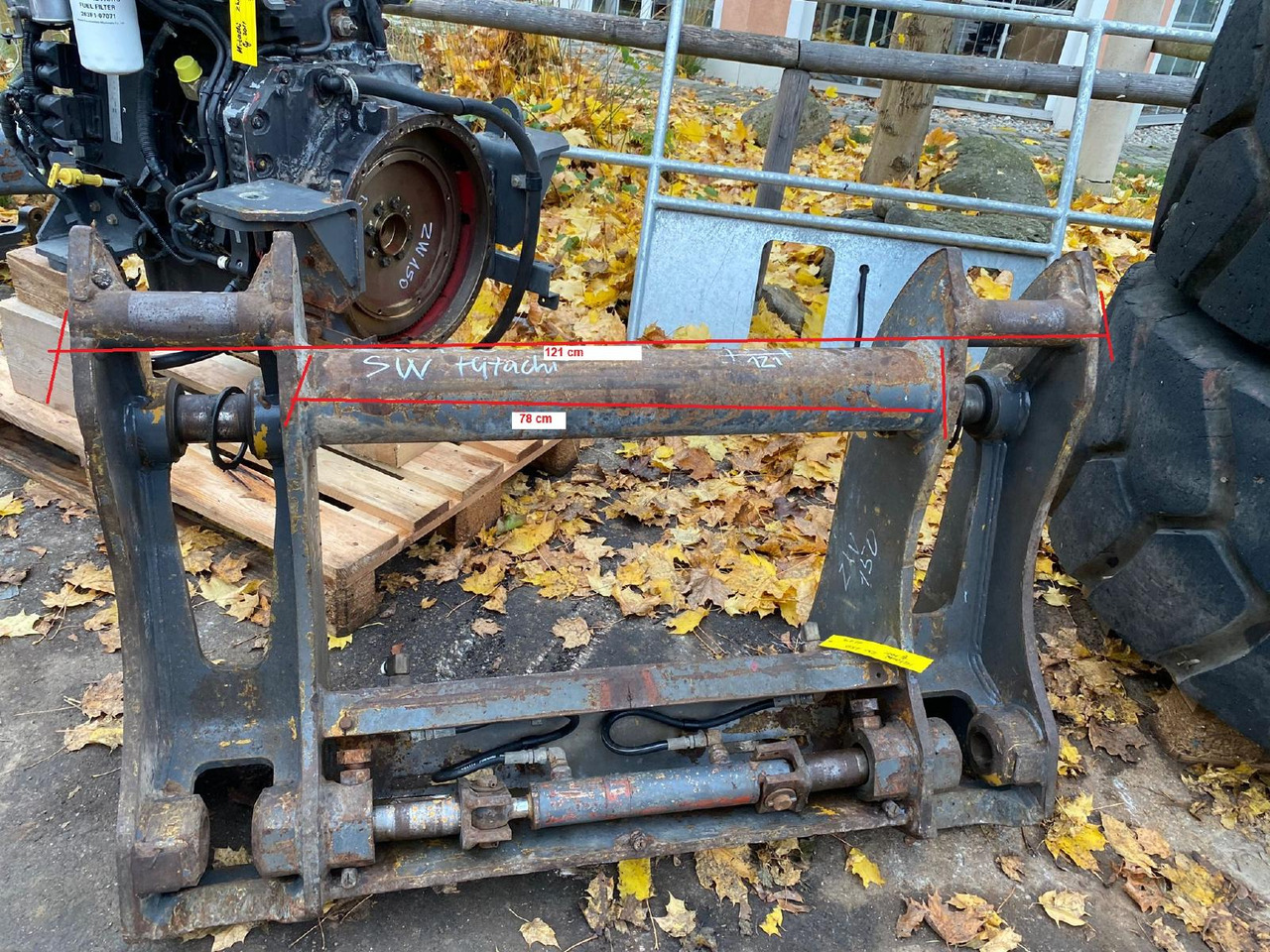 Hitachi ZW 150 - Brza spojnica: slika 3 Hitachi ZW 150 - Brza spojnica: slika 3