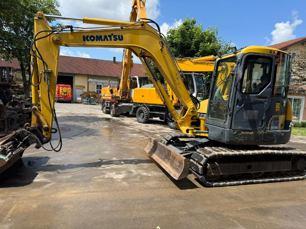 Bager guseničar Komatsu PC 80 MR -3: slika 9