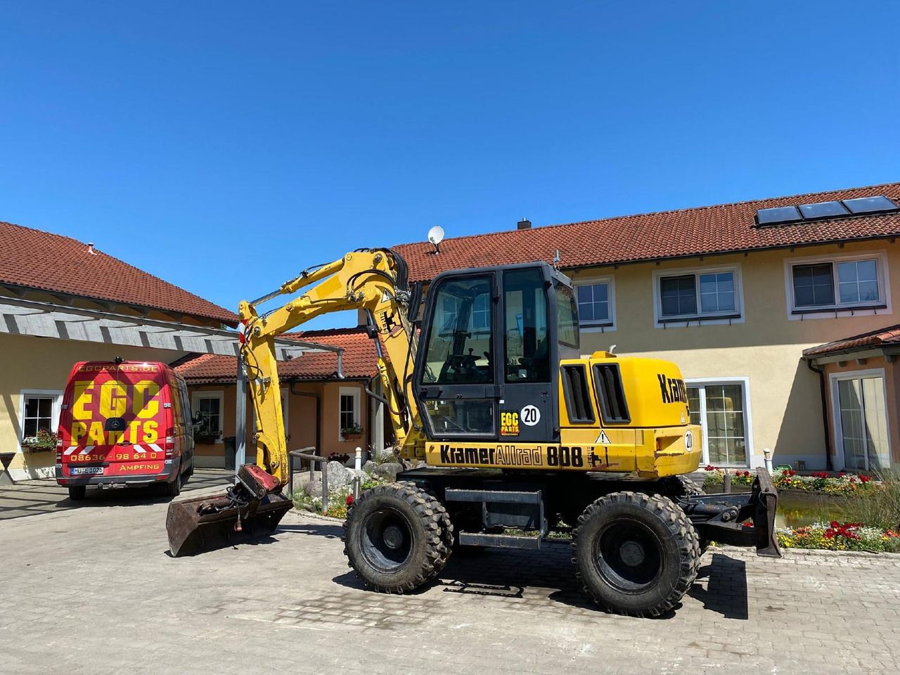 Kramer 808-3 - Bager točkaš: slika 1 Kramer 808-3 - Bager točkaš: slika 1