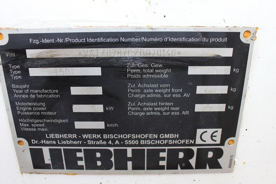 Liebherr L 507 - Ram/ Šasija za Građevinska mašina: slika 5 Liebherr L 507 - Ram/ Šasija za Građevinska mašina: slika 5