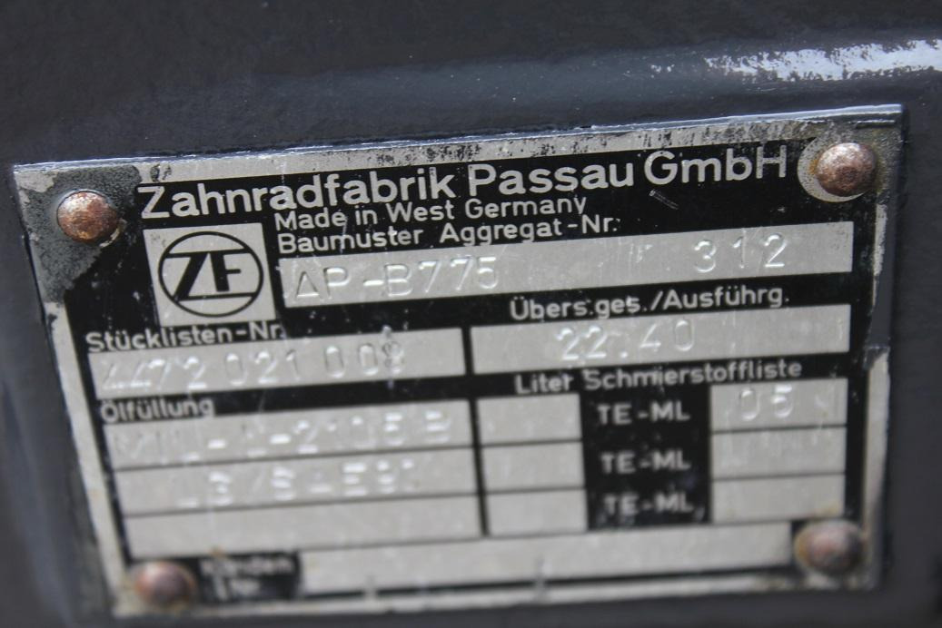 Zeppelin ZF AP B775, APL B 775 aus ZM 19 - Osovina i delovi za Građevinska mašina: slika 5 Zeppelin ZF AP B775, APL B 775 aus ZM 19 - Osovina i delovi za Građevinska mašina: slika 5