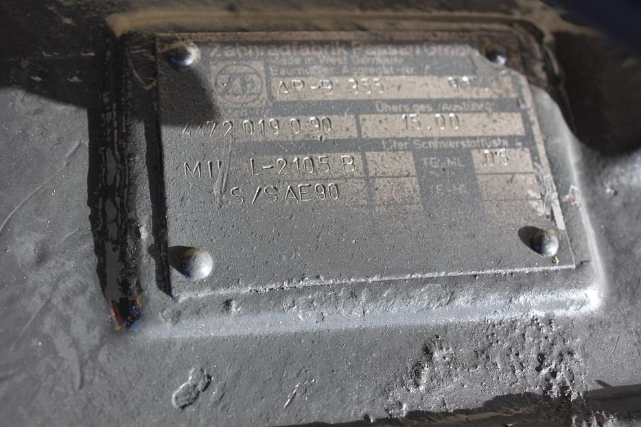 Zeppelin ZM 13, ZF APL B 355 - Osovina i delovi za Građevinska mašina: slika 3 Zeppelin ZM 13, ZF APL B 355 - Osovina i delovi za Građevinska mašina: slika 3