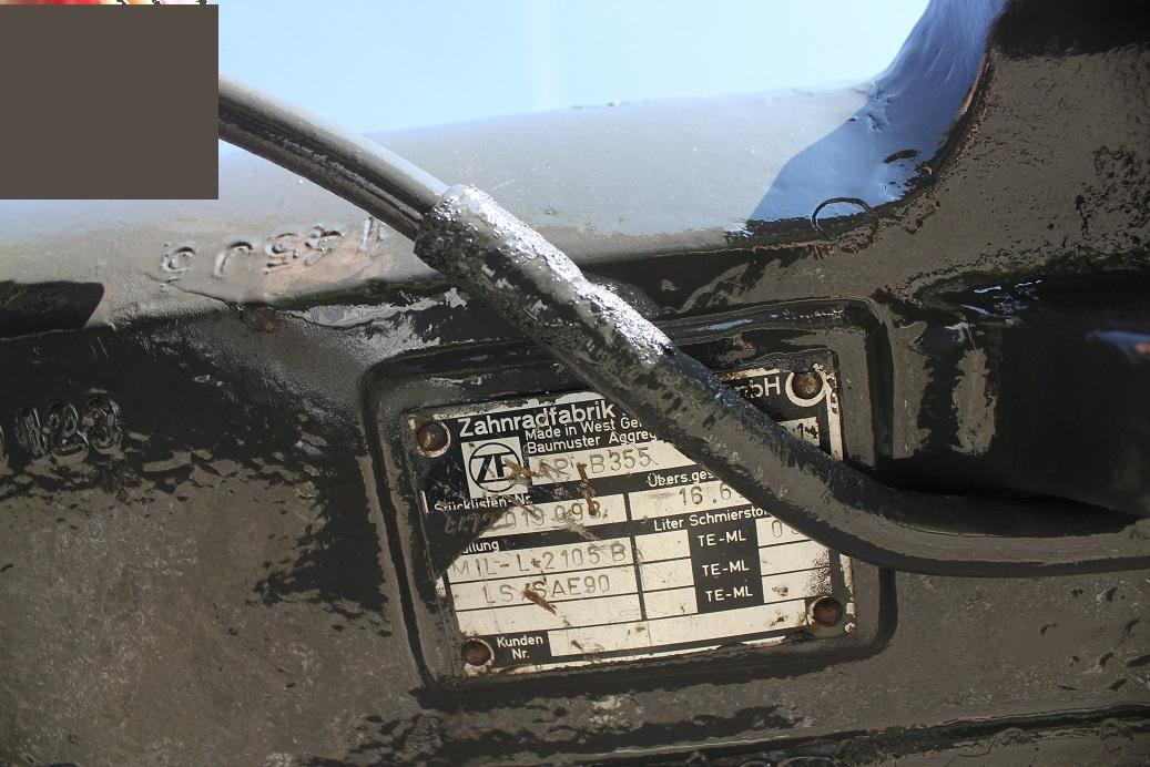 Zeppelin ZM 15 ZF AP B 355 - Osovina i delovi za Građevinska mašina: slika 3 Zeppelin ZM 15 ZF AP B 355 - Osovina i delovi za Građevinska mašina: slika 3