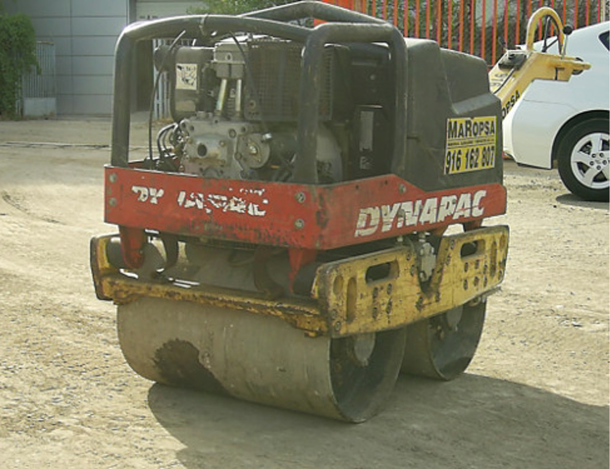 Compactador Manual Dynapac LP 6500 - Mini valjak: slika 1 Compactador Manual Dynapac LP 6500 - Mini valjak: slika 1