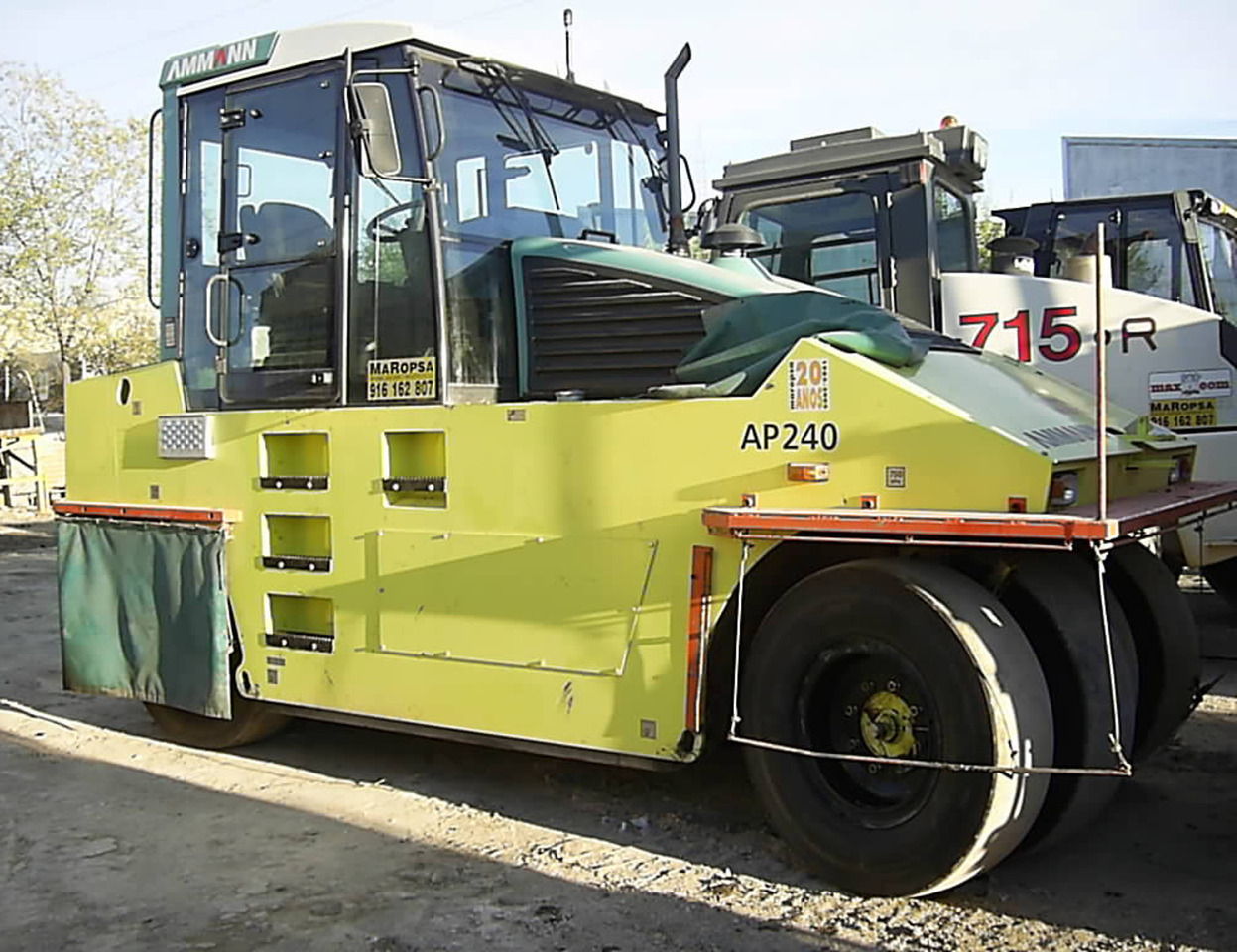 Neumáticos Ammann AP 240 - Pneumatski valjak: slika 1 Neumáticos Ammann AP 240 - Pneumatski valjak: slika 1