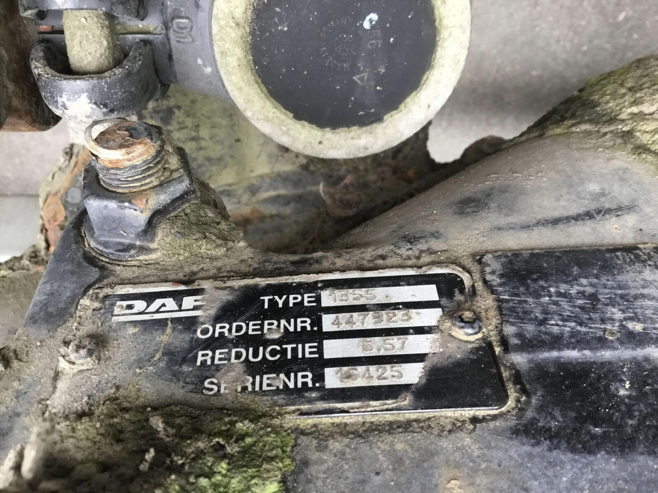 DAF SK 598 axle 5 - Osovina i delovi za Pokretni kran: slika 5 DAF SK 598 axle 5 - Osovina i delovi za Pokretni kran: slika 5