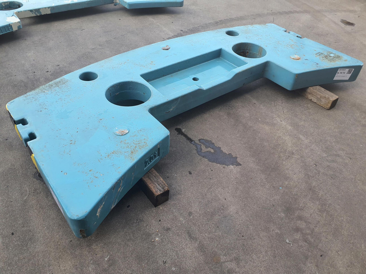 FAUN ATF 60-3 counterweight 2.0T - Kontra teg za Pokretni kran: slika 1 FAUN ATF 60-3 counterweight 2.0T - Kontra teg za Pokretni kran: slika 1