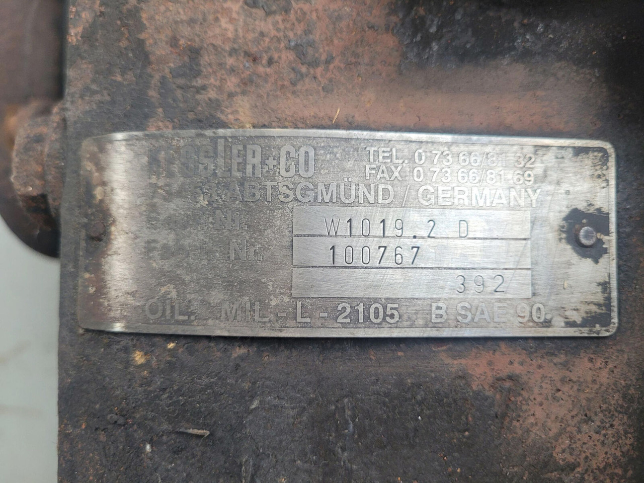 Grove GMK 4075 dropbox - Transmisija za Pokretni kran: slika 5 Grove GMK 4075 dropbox - Transmisija za Pokretni kran: slika 5