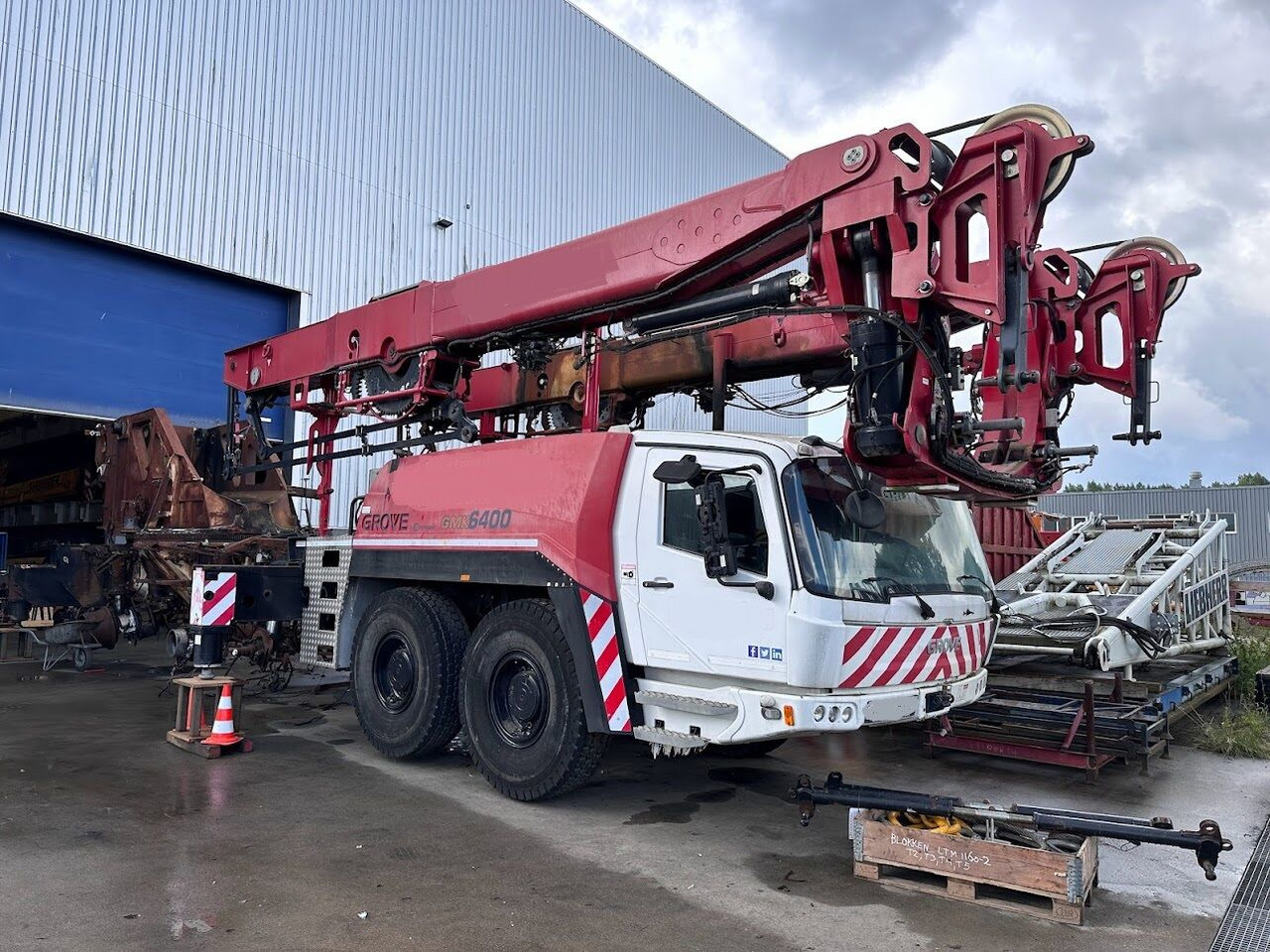 Grove GMK 6400 for parts - Pokretni kran: slika 3 Grove GMK 6400 for parts - Pokretni kran: slika 3