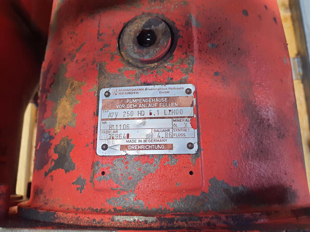 Hidraulična pumpa za Pokretni kran Krupp 350 GMT hydro pump: slika 7