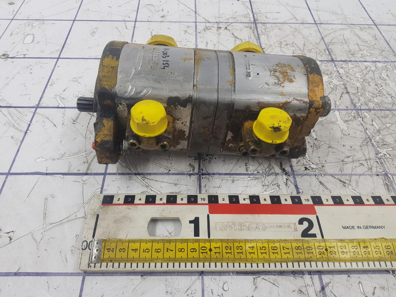 Krupp KMK 2025 dual gear pump - Hidraulična pumpa za Pokretni kran: slika 1 Krupp KMK 2025 dual gear pump - Hidraulična pumpa za Pokretni kran: slika 1