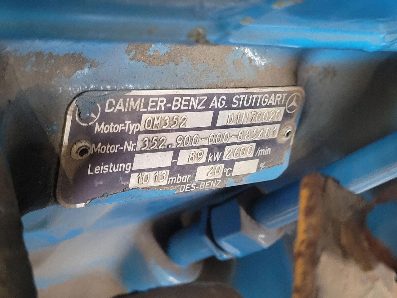 Mercedes-Benz LTM 1070 engine Mercedes OM 352 A - Motor za Pokretni kran: slika 4 Mercedes-Benz LTM 1070 engine Mercedes OM 352 A - Motor za Pokretni kran: slika 4