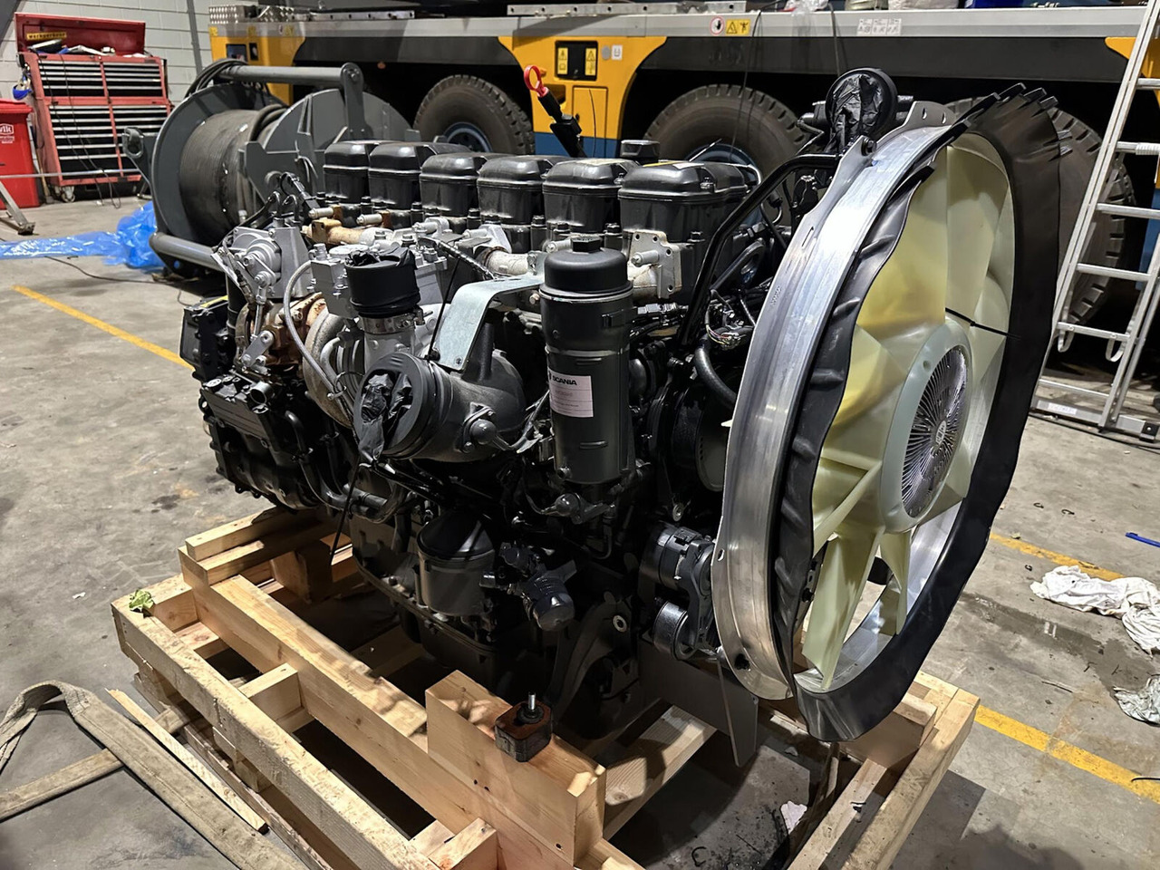 Scania Demag AC 220-1, AC 5.220-1 Scania DC13 313A motor - Motor za Kran: slika 3 Scania Demag AC 220-1, AC 5.220-1 Scania DC13 313A motor - Motor za Kran: slika 3