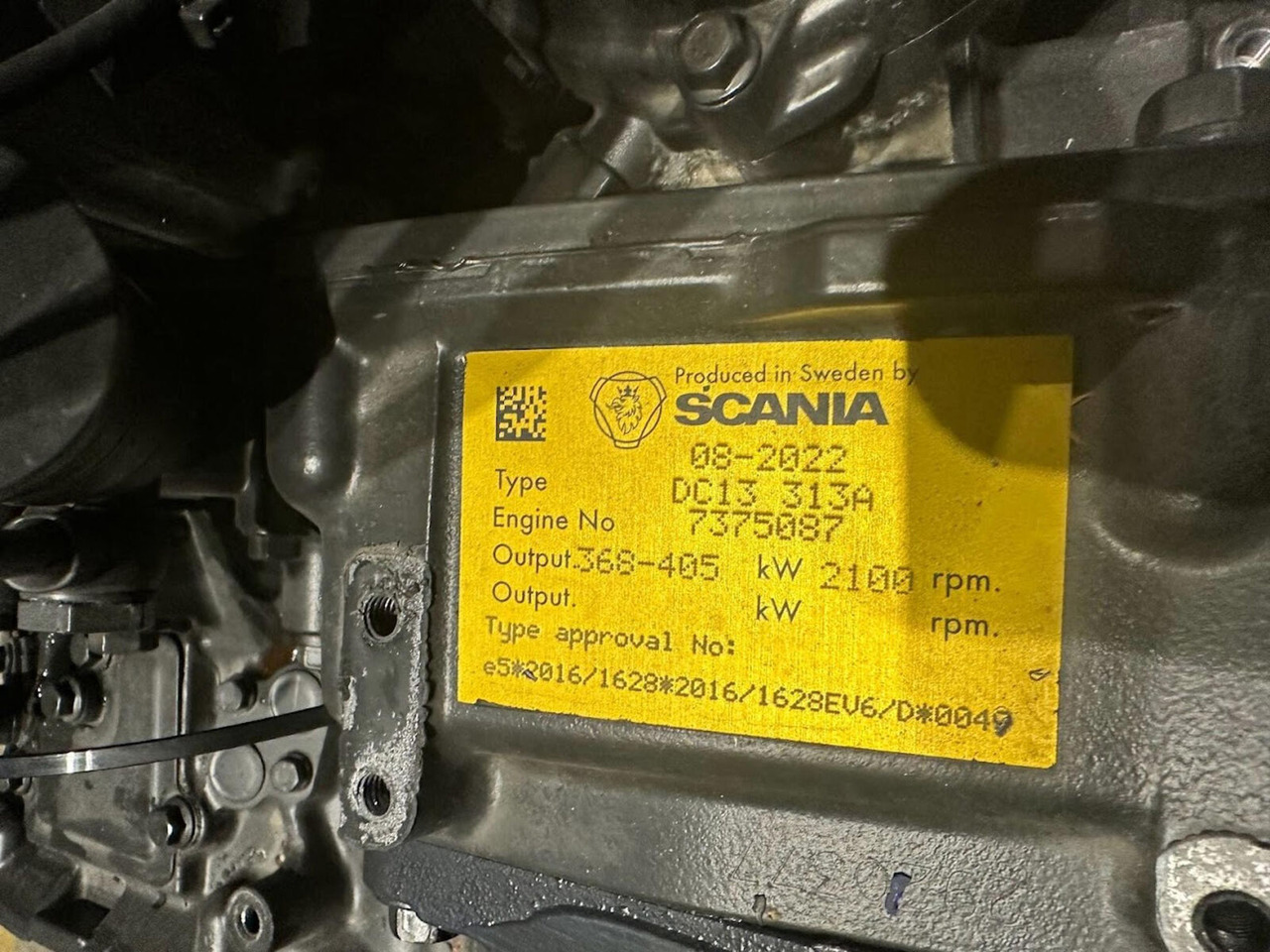 Scania Demag AC 220-1, AC 5.220-1 Scania DC13 313A motor - Motor za Kran: slika 5 Scania Demag AC 220-1, AC 5.220-1 Scania DC13 313A motor - Motor za Kran: slika 5