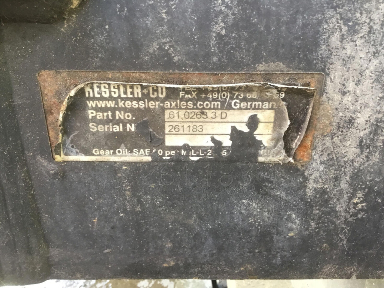 Terex AC 35 axle housing axle 1 - Osovina i delovi za Pokretni kran: slika 5 Terex AC 35 axle housing axle 1 - Osovina i delovi za Pokretni kran: slika 5