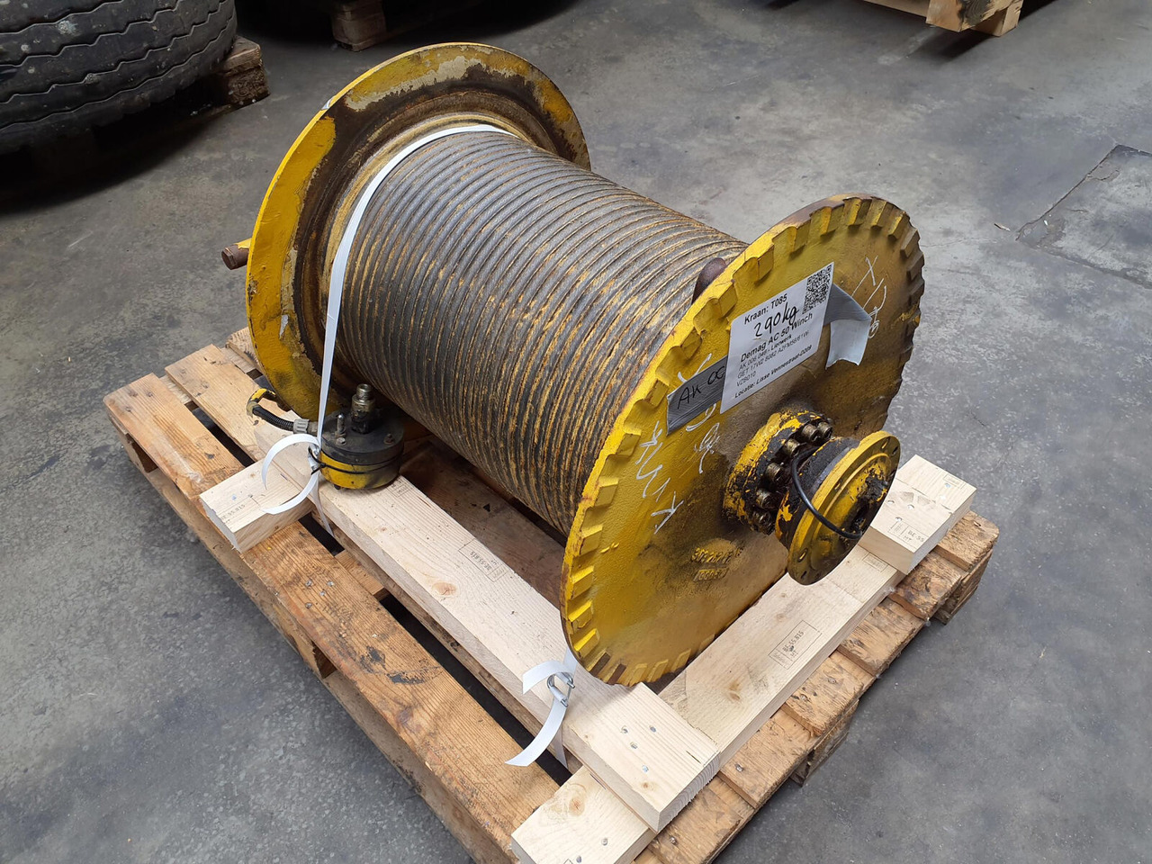 Vitlo za Pokretni kran Terex AC 50 winch: slika 6