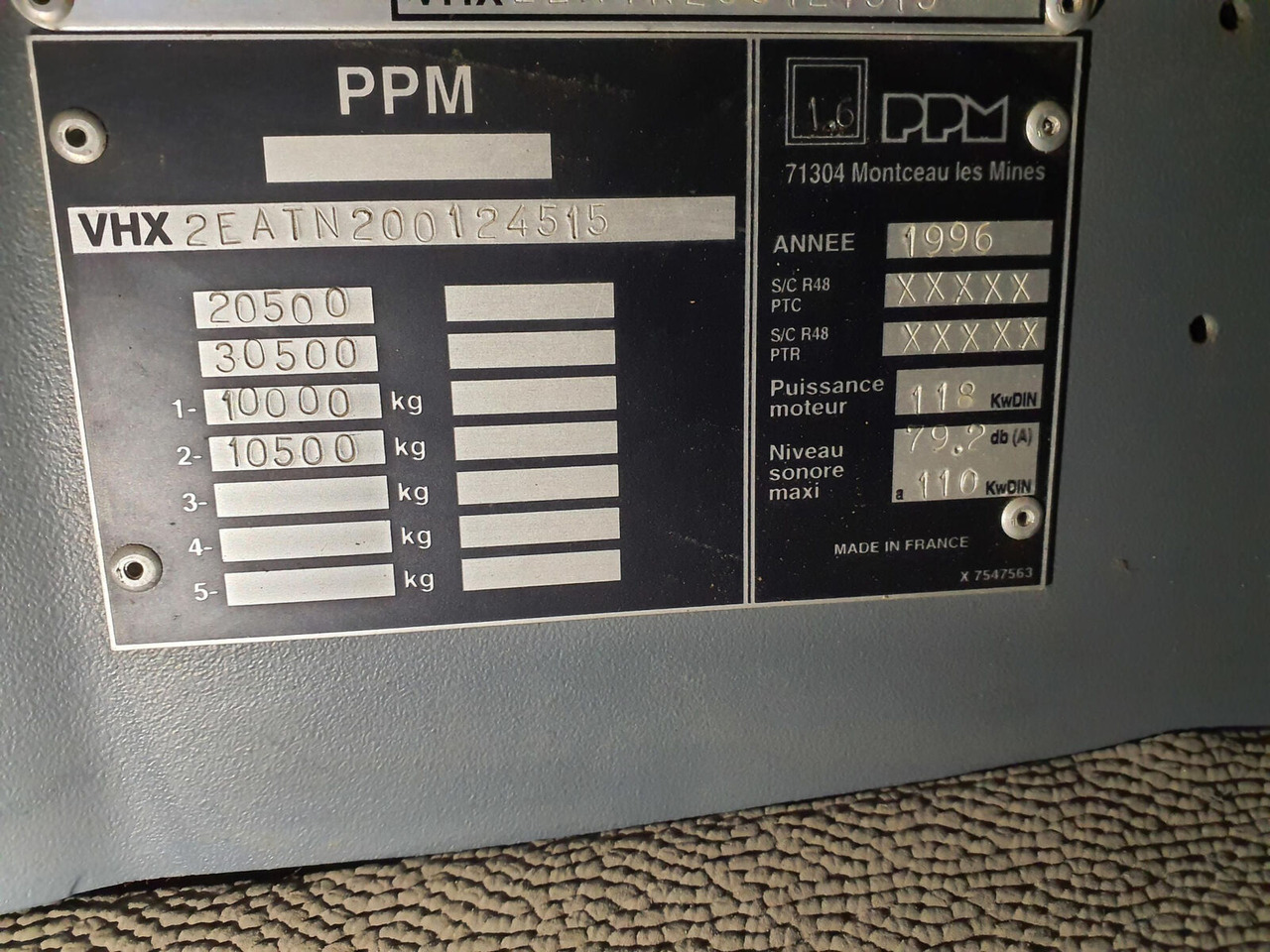 Terex PPM ATT 250 lower cabin - Kabina za Pokretni kran: slika 5 Terex PPM ATT 250 lower cabin - Kabina za Pokretni kran: slika 5