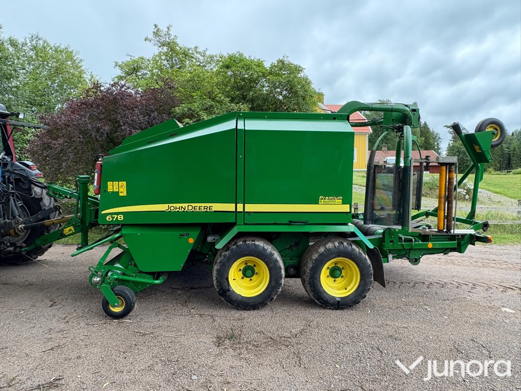 Balspress John Deere 678 - Balirka za okrugle bale, Omotač za bale: slika 1 Balspress John Deere 678 - Balirka za okrugle bale, Omotač za bale: slika 1