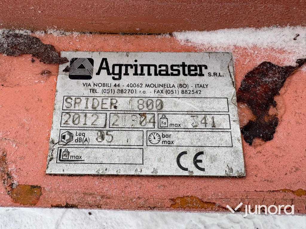 Tarup Betesputs - Agrimaster Spider 1800: slika 9 Tarup Betesputs - Agrimaster Spider 1800: slika 9