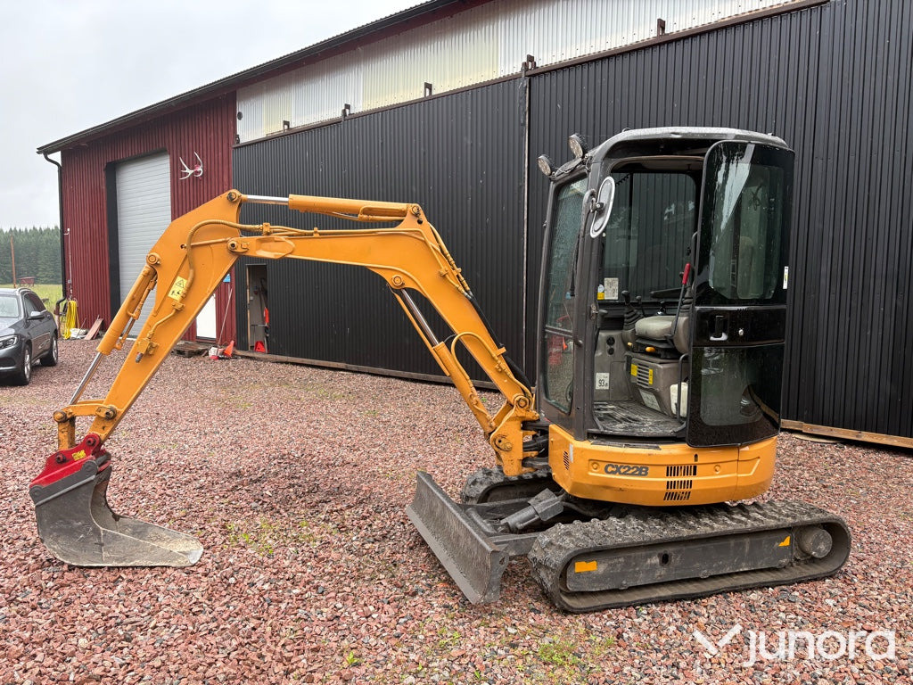 Grävmaskin - Case CX22B - Mini bager: slika 3 Grävmaskin - Case CX22B - Mini bager: slika 3