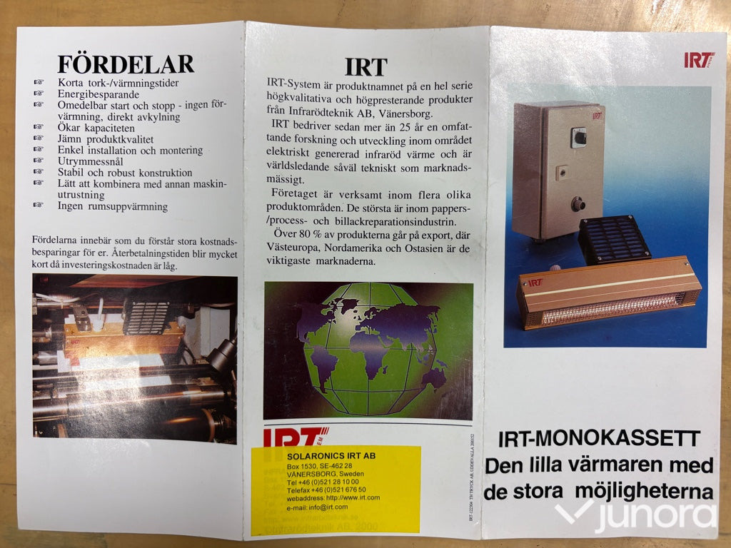 Infraröd värmekälla, IRT-9S/400/230 - Mašinska alatka: slika 5 Infraröd värmekälla, IRT-9S/400/230 - Mašinska alatka: slika 5