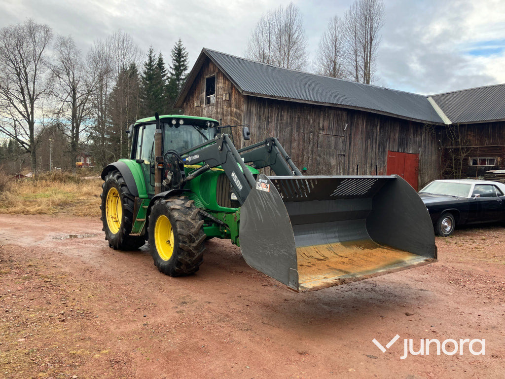 John Deere 6620 med lastare och frontlyft - Traktor: slika 3 John Deere 6620 med lastare och frontlyft - Traktor: slika 3