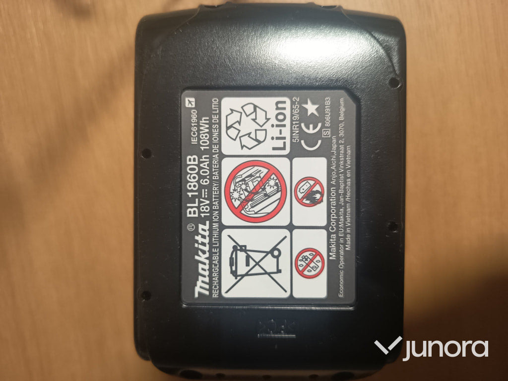Makita 18V 6.0Ah batterier – hög kapacitet och kraft - Instrument/ Oprema: slika 3 Makita 18V 6.0Ah batterier – hög kapacitet och kraft - Instrument/ Oprema: slika 3