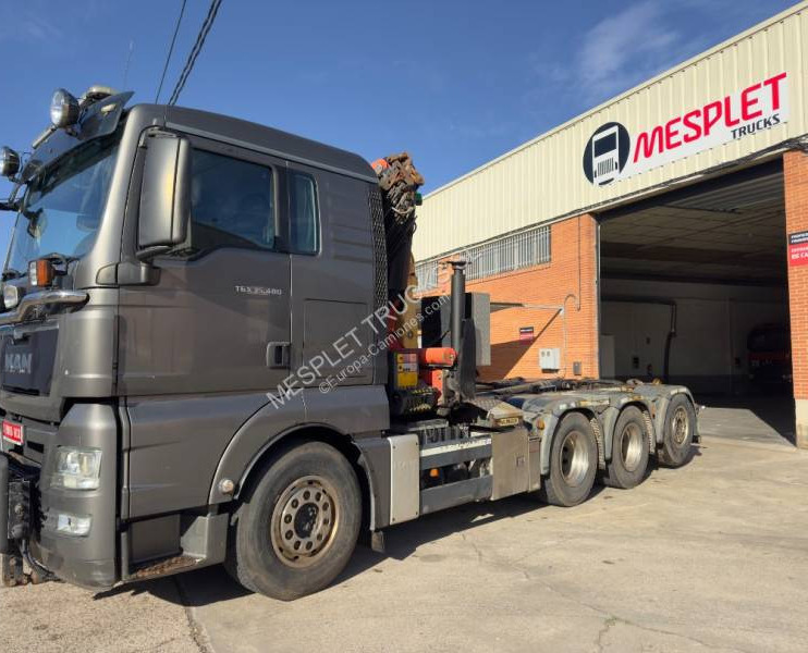 MAN TGX 35.480 - Kamion sa hidrauličnom kukom: slika 1 MAN TGX 35.480 - Kamion sa hidrauličnom kukom: slika 1