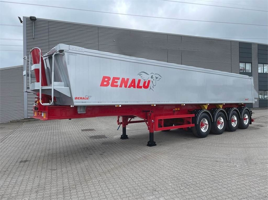Benalu 4-aks 36m3 tiptrailer - Poluprikolica istovarivača: slika 2 Benalu 4-aks 36m3 tiptrailer - Poluprikolica istovarivača: slika 2