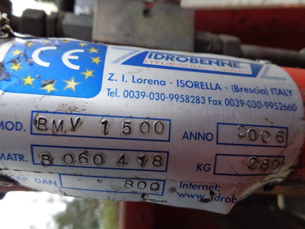 Idrobenne BMV 1500 grab - Druga mašina: slika 3 Idrobenne BMV 1500 grab - Druga mašina: slika 3