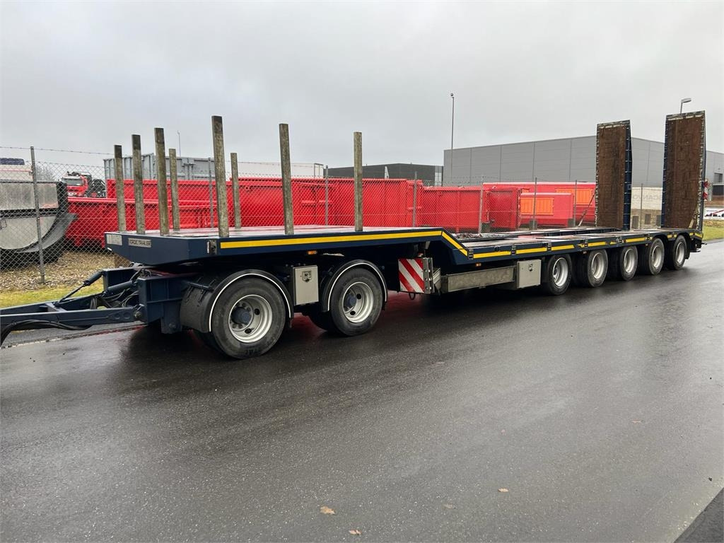 HRD 7 akslet - 84 ton blokvogn med ramper - Niska prikolica za prevoz: slika 3 HRD 7 akslet - 84 ton blokvogn med ramper - Niska prikolica za prevoz: slika 3