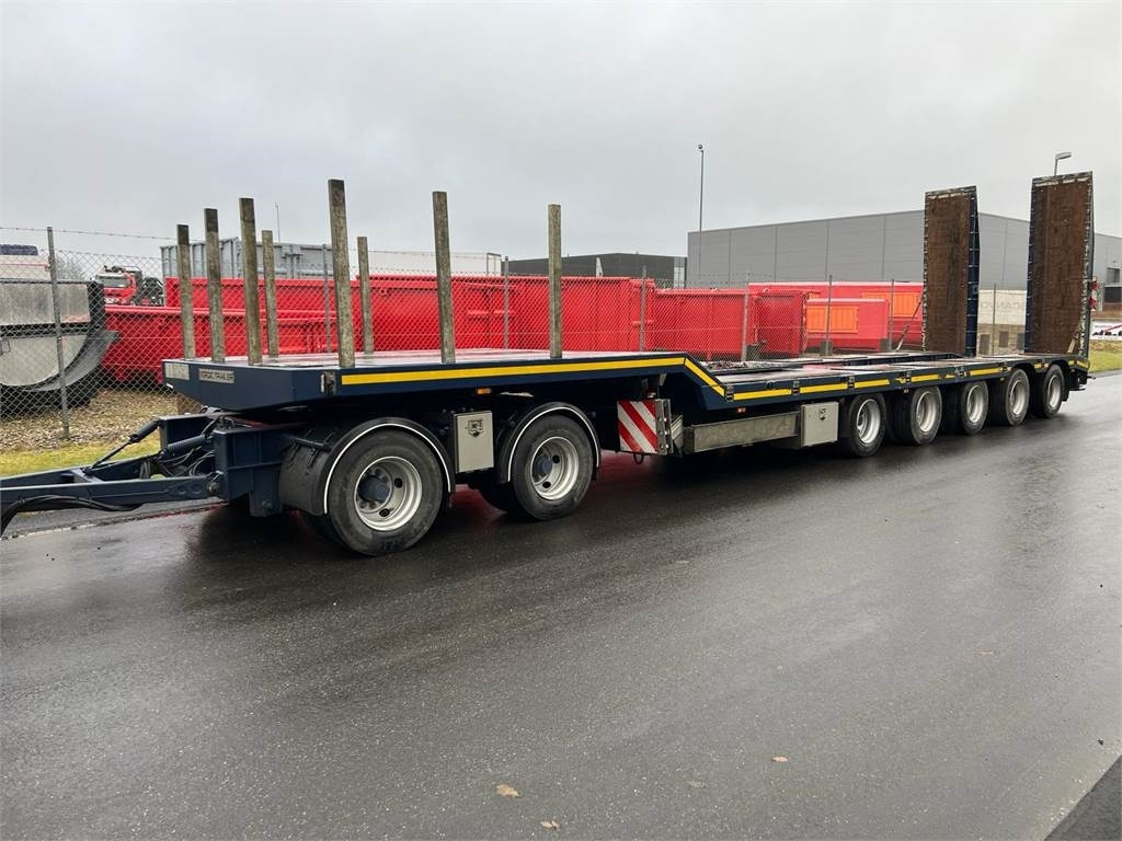 HRD 7 akslet - 84 ton blokvogn med ramper - Niska prikolica za prevoz: slika 3 HRD 7 akslet - 84 ton blokvogn med ramper - Niska prikolica za prevoz: slika 3