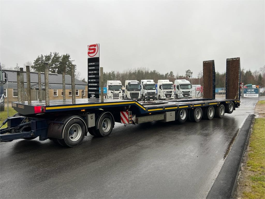 HRD 7 akslet - 84 ton blokvogn med ramper - Niska prikolica za prevoz: slika 1 HRD 7 akslet - 84 ton blokvogn med ramper - Niska prikolica za prevoz: slika 1