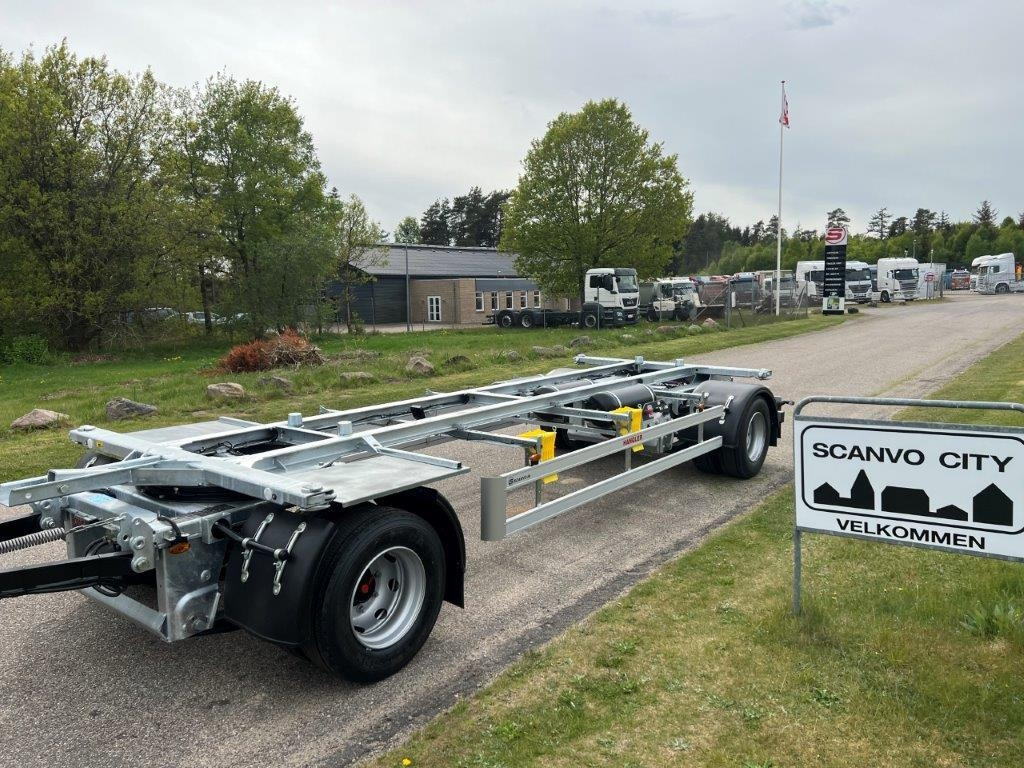 Hangler ZWP-H 200 Mega-ZL 20 ton - Prikolica za prevoz kontejnera/ Prikolica sa promenjivim sandukom: slika 1 Hangler ZWP-H 200 Mega-ZL 20 ton - Prikolica za prevoz kontejnera/ Prikolica sa promenjivim sandukom: slika 1