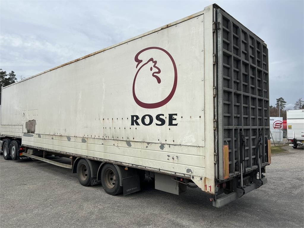 Leci 13,6 mtr. box læsserampe - Poluprikolica za prevoz automobila: slika 5 Leci 13,6 mtr. box læsserampe - Poluprikolica za prevoz automobila: slika 5