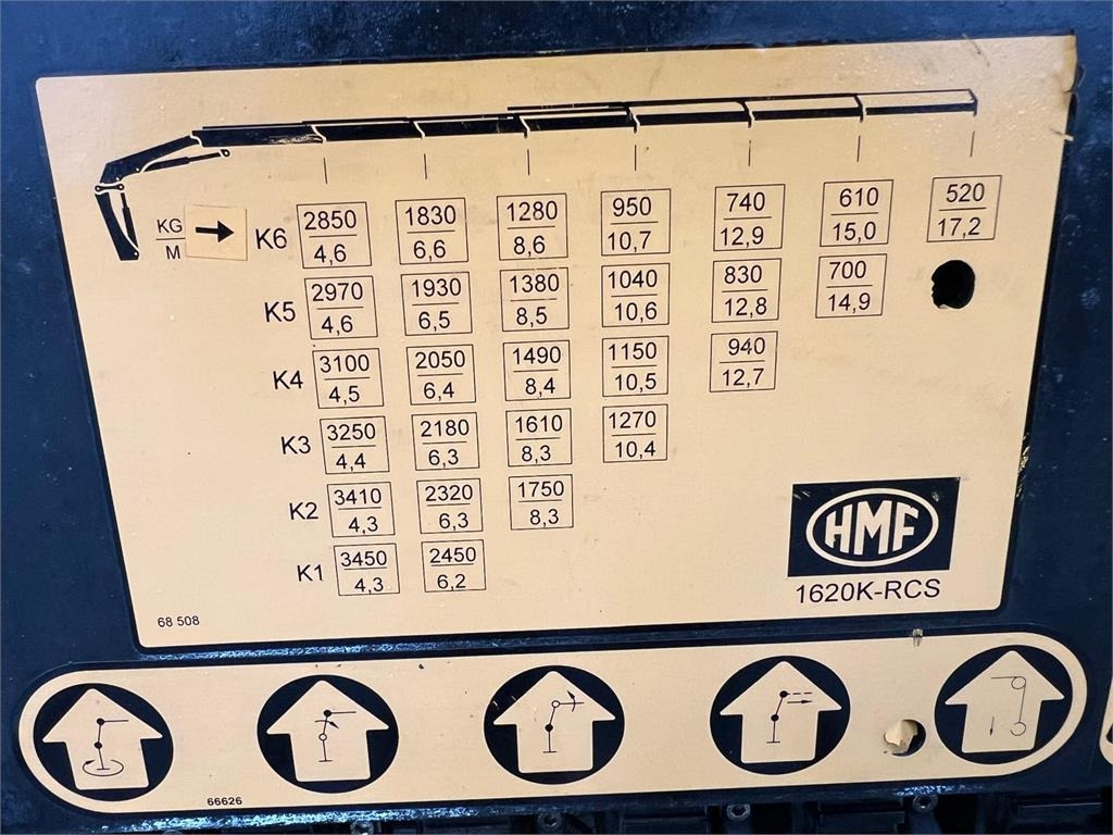 Volvo FL 280 - HMF 1620K6 - Kamion sa dizalicom: slika 4 Volvo FL 280 - HMF 1620K6 - Kamion sa dizalicom: slika 4