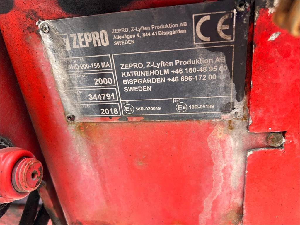 Zepro ZAHD 200-155 MA - 2500mm stålplade - Hidraulična dizalica: slika 4 Zepro ZAHD 200-155 MA - 2500mm stålplade - Hidraulična dizalica: slika 4