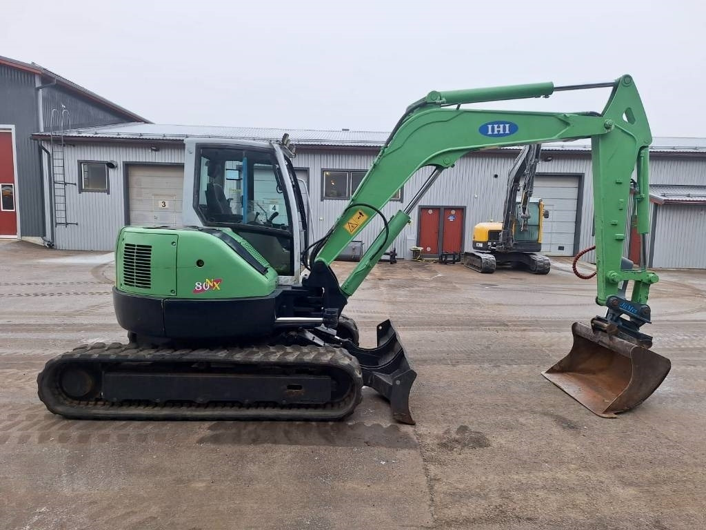 IHI MYYTY! SOLD! 80NX KALLISTAJALLA - Mini bager: slika 5 IHI MYYTY! SOLD! 80NX KALLISTAJALLA - Mini bager: slika 5