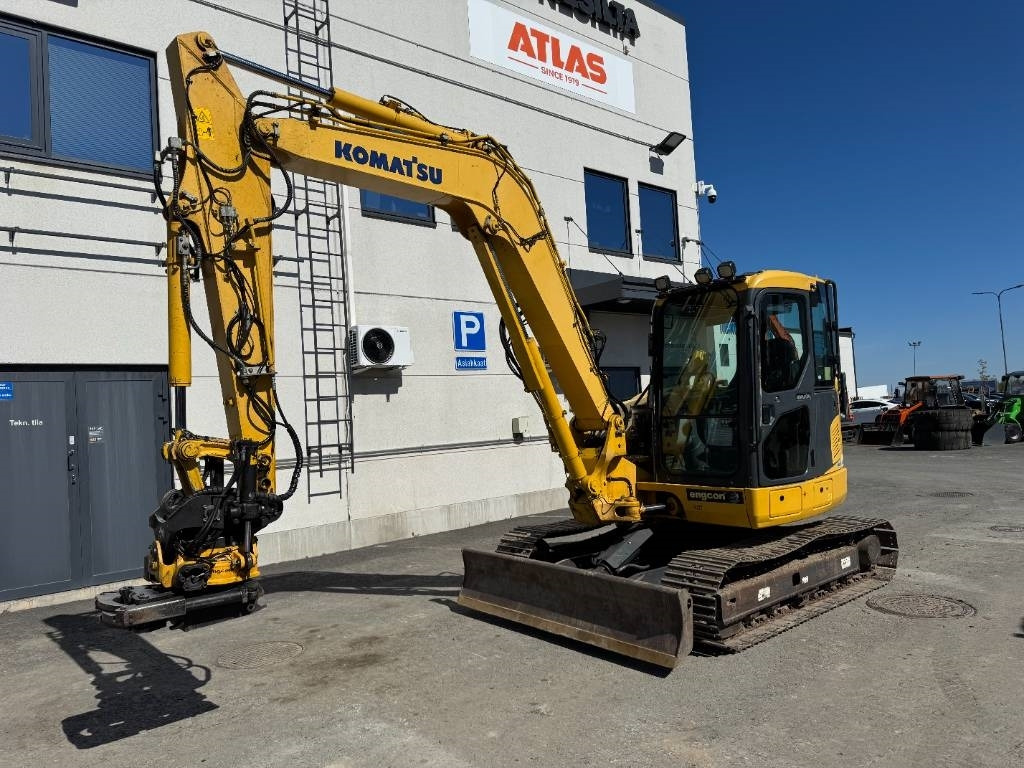 Komatsu PC88MR-8 PYÖRITTÄJÄLLÄ - Mini bager: slika 2 Komatsu PC88MR-8 PYÖRITTÄJÄLLÄ - Mini bager: slika 2