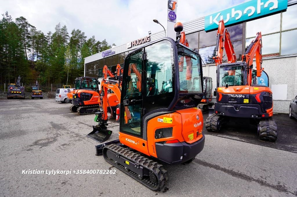 Kubota KX019-4 UUSI! TAKUU! PYÖRITTÄJÄLLÄ  - Mini bager: slika 2 Kubota KX019-4 UUSI! TAKUU! PYÖRITTÄJÄLLÄ  - Mini bager: slika 2